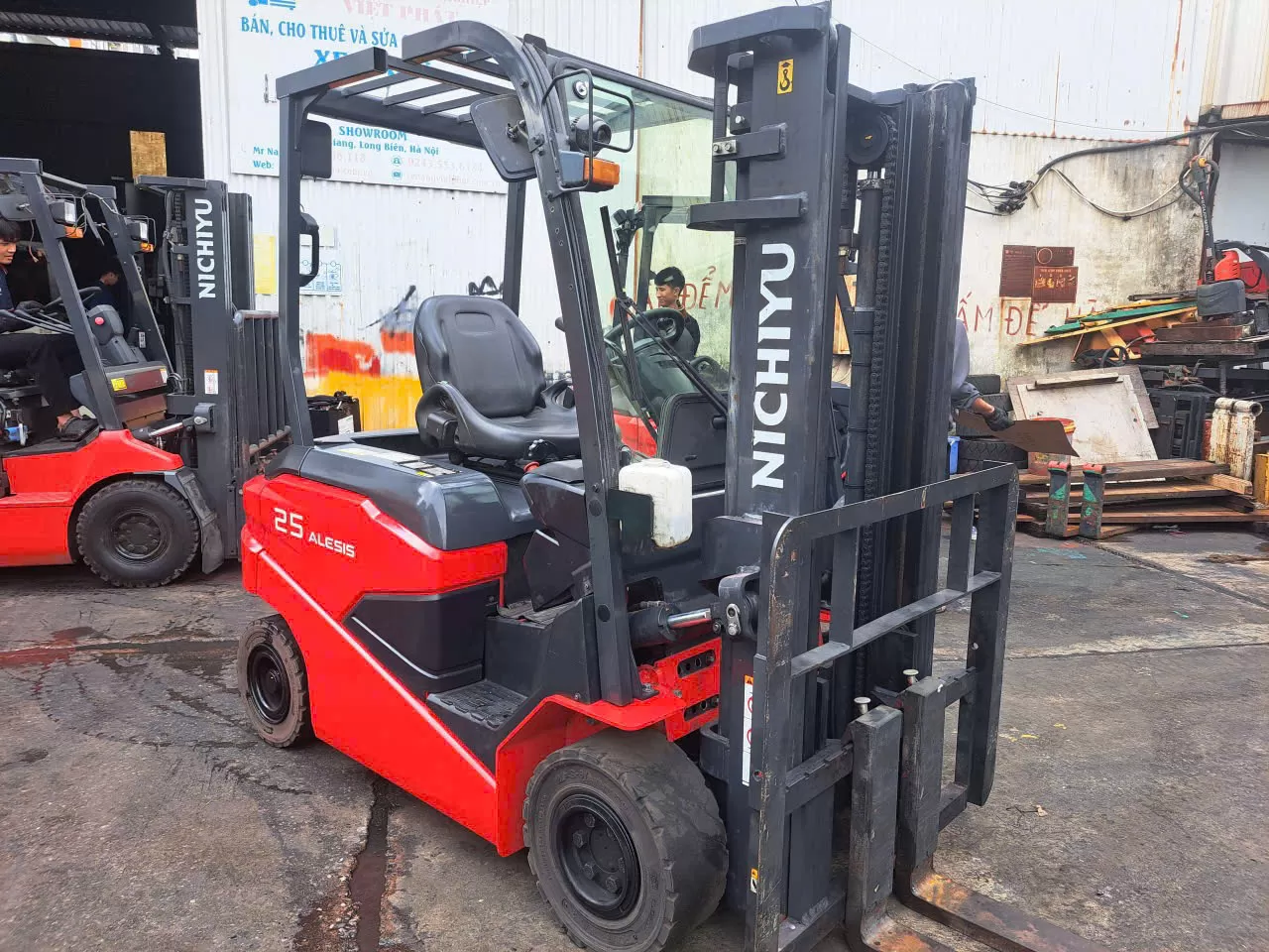 Xe nâng điện Nhãn hiệu Nichyu