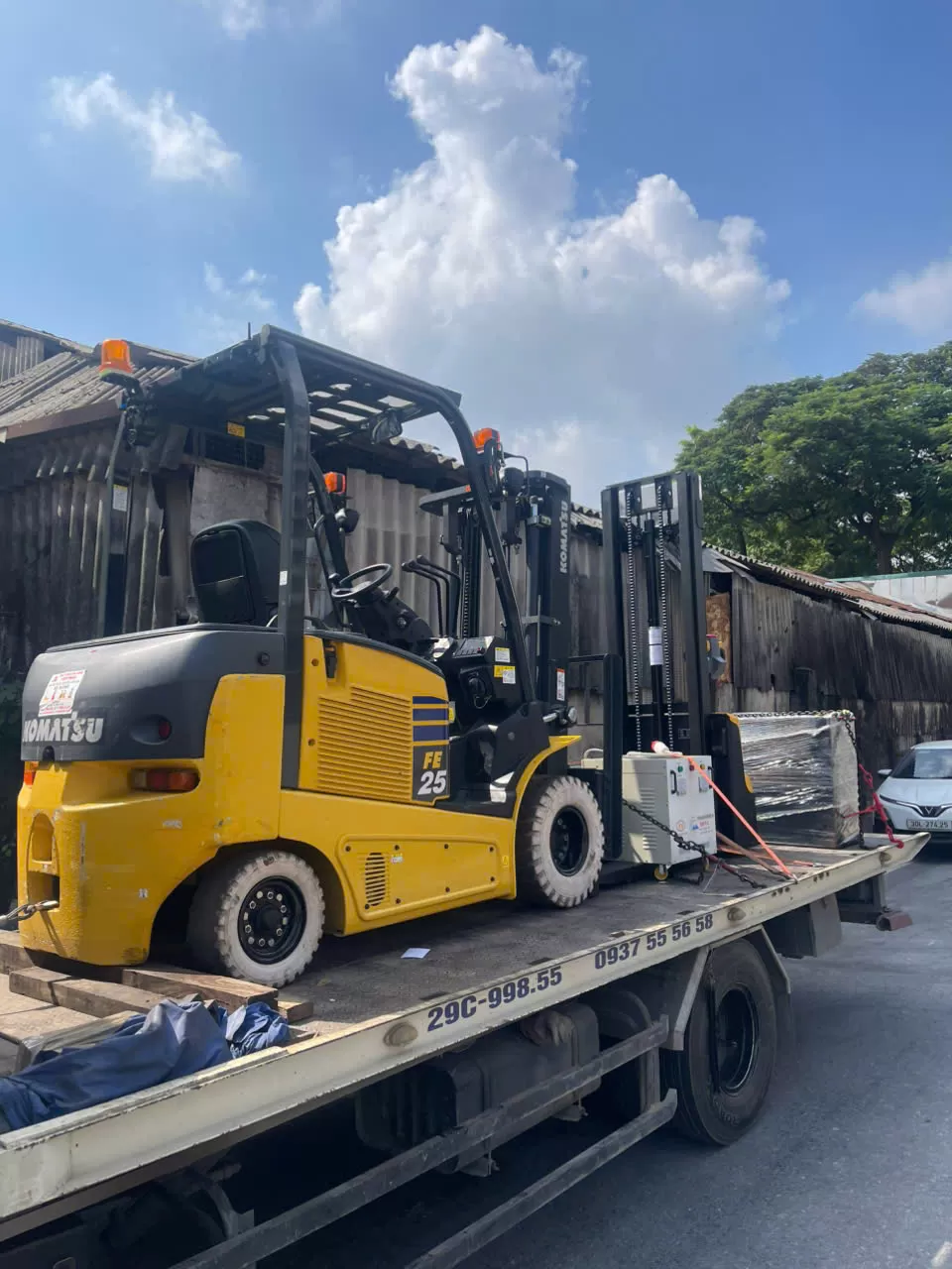 Đơn hàng FE25, WS15H-3500, Bình Lithium mới cho khách hàng.
