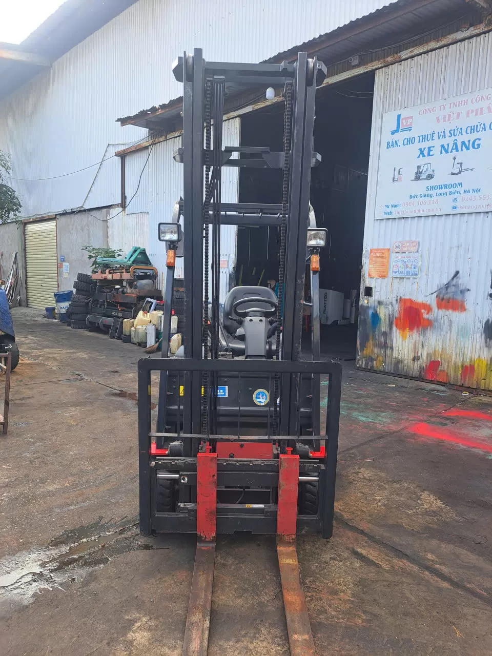 Xe nâng điện hiệu NICHIYU  model : FBT15PN-80-400SF